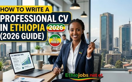How to Write a Professional CV in Ethiopia 2026 Guide | Ethiojobs