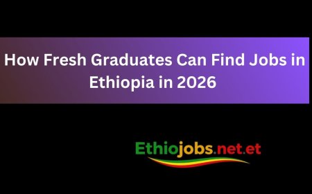 How Fresh Graduates Can Find Jobs in Ethiopia in 2026